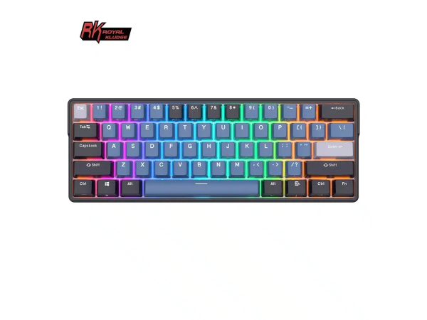 Keyboard Royal Kludge RK61 Plus (Black/Blue)