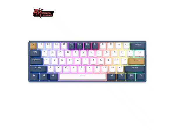 Keyboard Royal Kludge RK61 Plus (Blue/White)