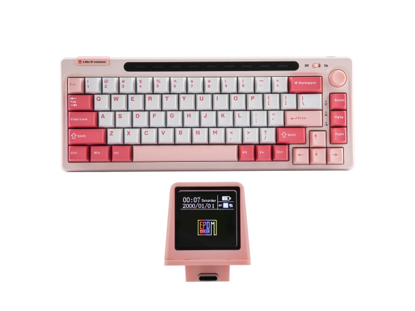 Epomaker RT65 Keyboard (Pink)