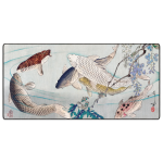 Mouse pad "LIT Mousepad" Carp with Wisteria, by Yoshitoshi (Light)