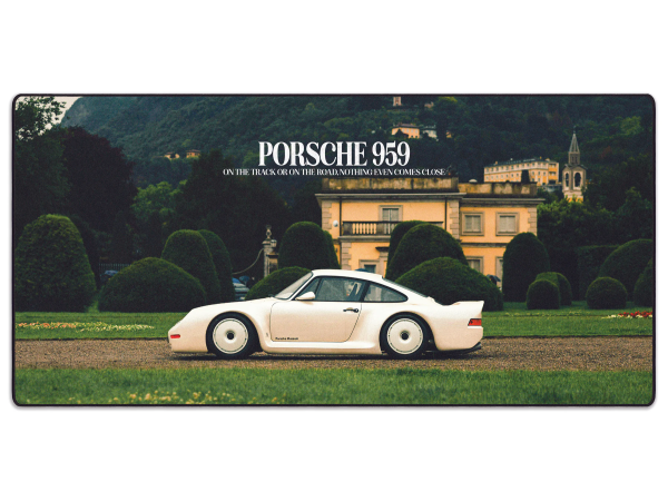 "LIT Mousepad" Mouse Pad Porsche 959