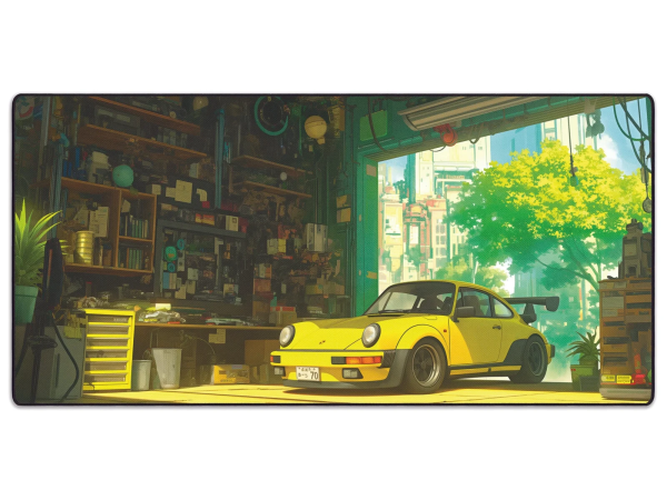 Mouse pad "LIT Mousepad" Gramp's Garage