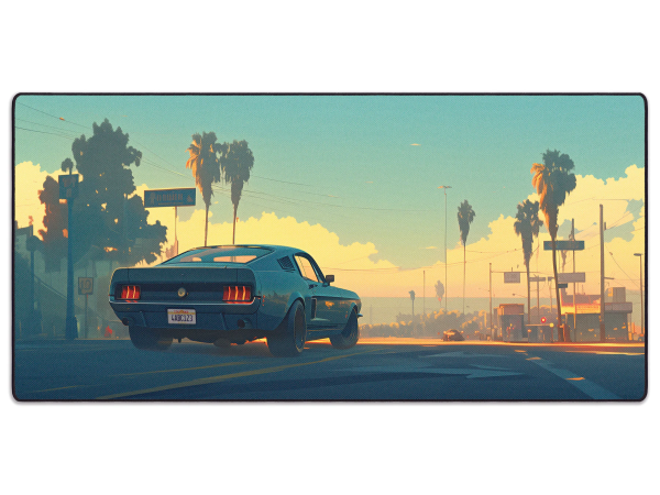 Mouse pad "LIT Mousepad" Mitzuki's Mustang