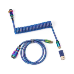 Keyboard cable Keychron Premium Coiled (Blue)
