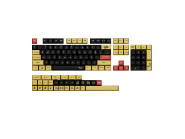 Keyboard keycaps Royal Kludge XDA-116