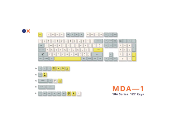 Keyboard keycaps Royal Kludge MDA-1
