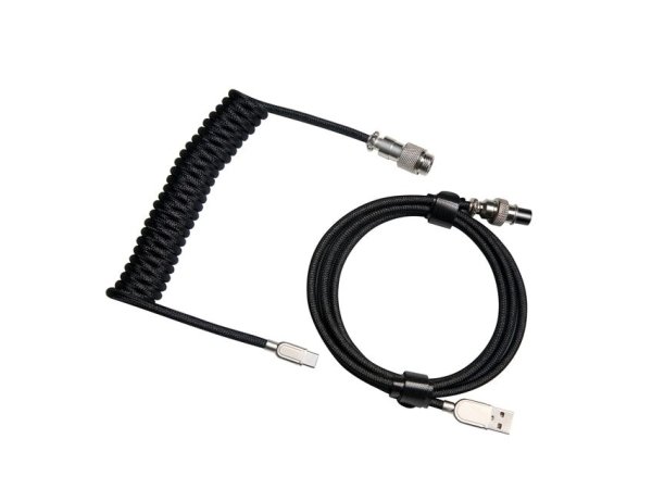 Keyboard cable Royal Kludge Coiled (Black)