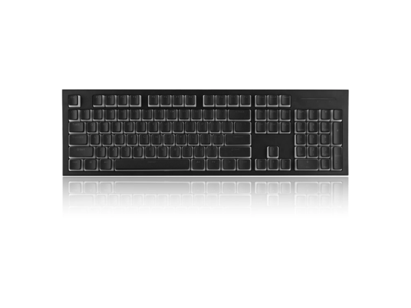 Keyboard keycaps Royal Kludge Black PBT OEM 129 pudding