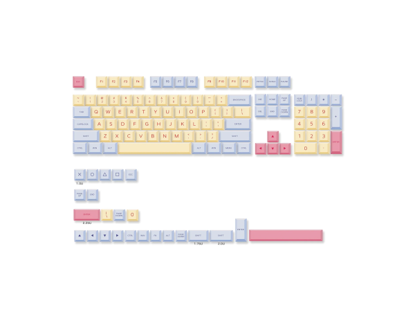 Keyboard keycaps Royal Kludge XDA-28