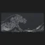 Peles kilimelis LIT Mousepad The Great Wave klaviaturos.shop Pagrindinis