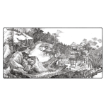 Pelės kilimėlis "LIT Mousepad" Whiling Away the Summer, by Wu Li (White/Black)