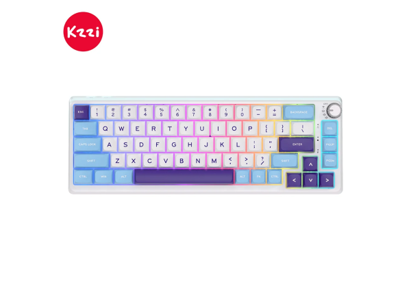Royal Kludge KZZI K68 Pro Keyboard (Blue sea)