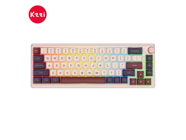 Keyboard Royal Kludge KZZI K68 Pro (Nezuko Purple)
