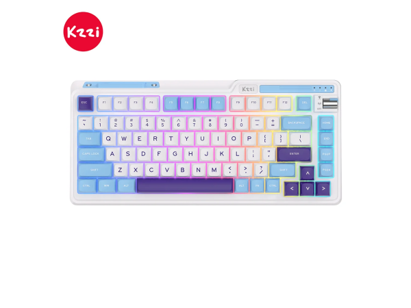 Royal Kludge KZZI K75 Lite Keyboard (Blue sea)
