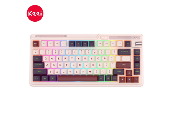 Royal Kludge KZZI K75 Lite Keyboard (Nezuko Purple)
