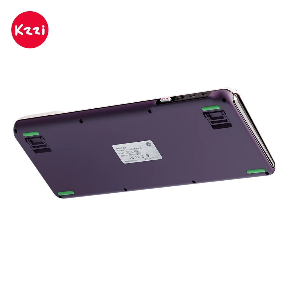 Klaviatūra Royal Kludge KZZI Z98 (Nezuko Purple) - Vaizdas 5