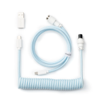 Keyboard cable Keychron Coiled (Light blue)