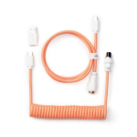 Keyboard cable Keychron Coiled (Orange)
