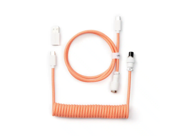 Keyboard cable Keychron Coiled (Orange)