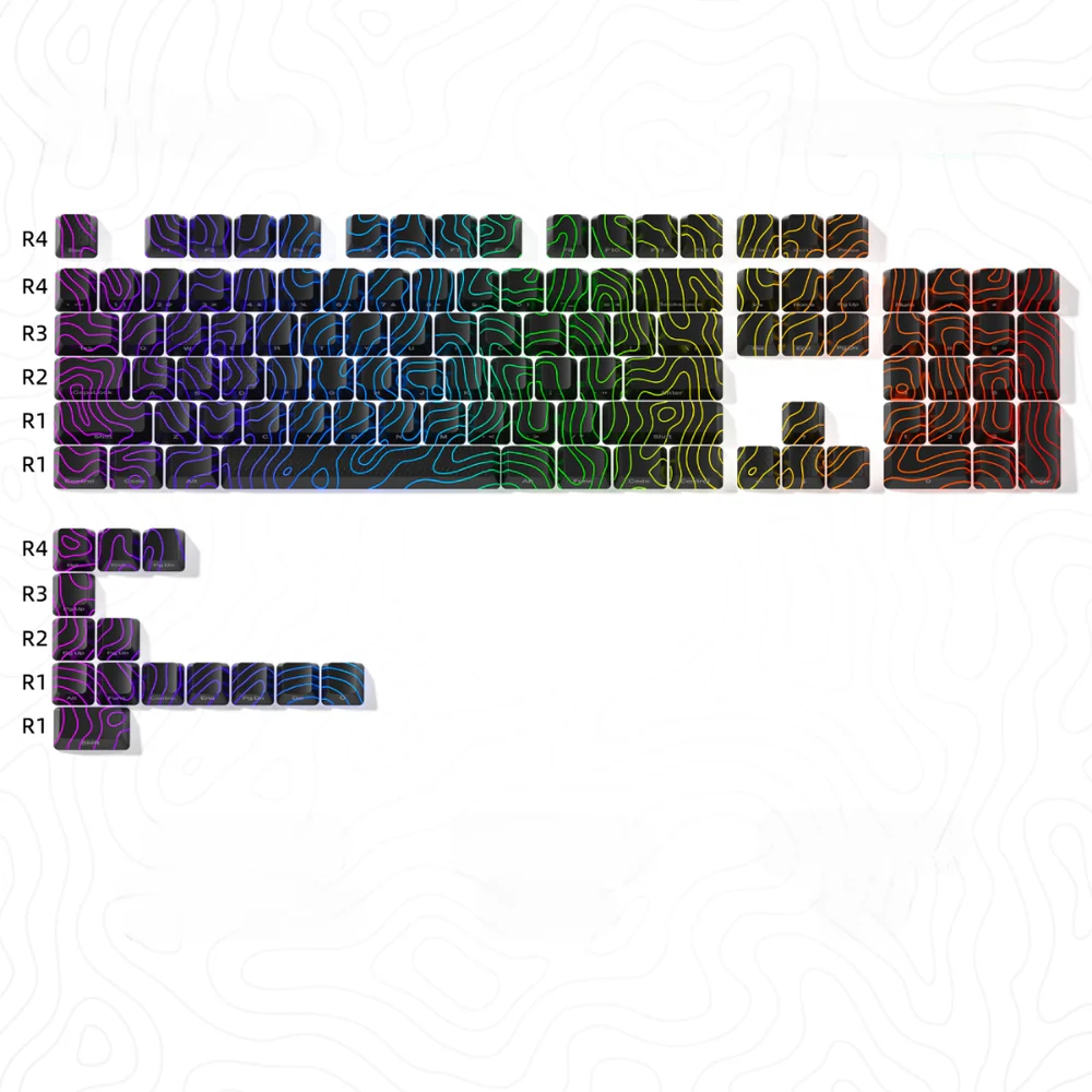 klaviaturos-keycapsai-hzgamer-black-contour-klaviaturos.shop Klaviatūros keycaps'ai HZGAMER (Black Contour) - Vaizdas 1