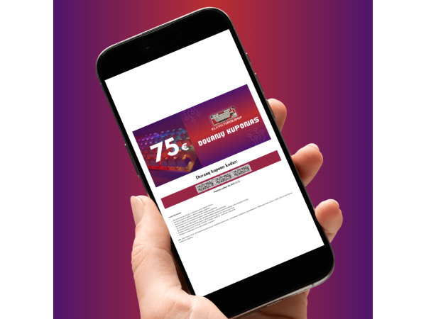 Electronic Gift Voucher 75 EUR