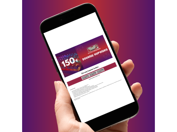 Electronic Gift Voucher 150 EUR