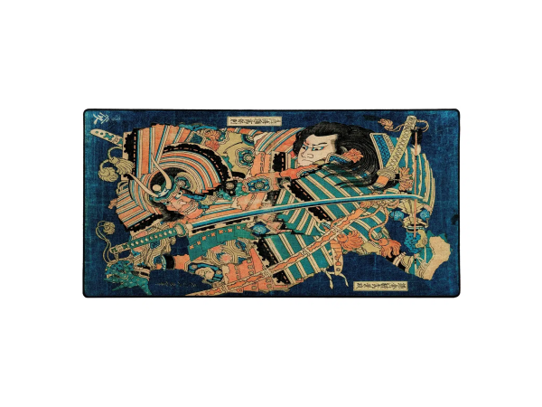 Mouse pad "LIT Mousepad" Kamakura no Gengoro, by Hokusai