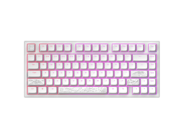 Keyboard Dark Project ALU81A Terra Nostra (White)