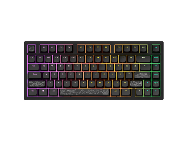 Keyboard Dark Project ALU81A Terra Nostra (Black)