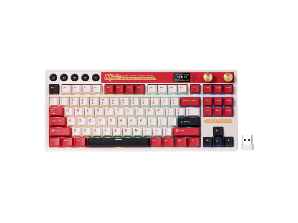 Royal Kludge RK M87 Keyboard (Famicom)
