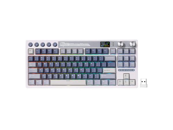 Royal Kludge RK M87 Keyboard (Ocean Blue)