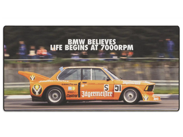 Mouse pad "LIT Mousepad" Life Begins at 7000RPM