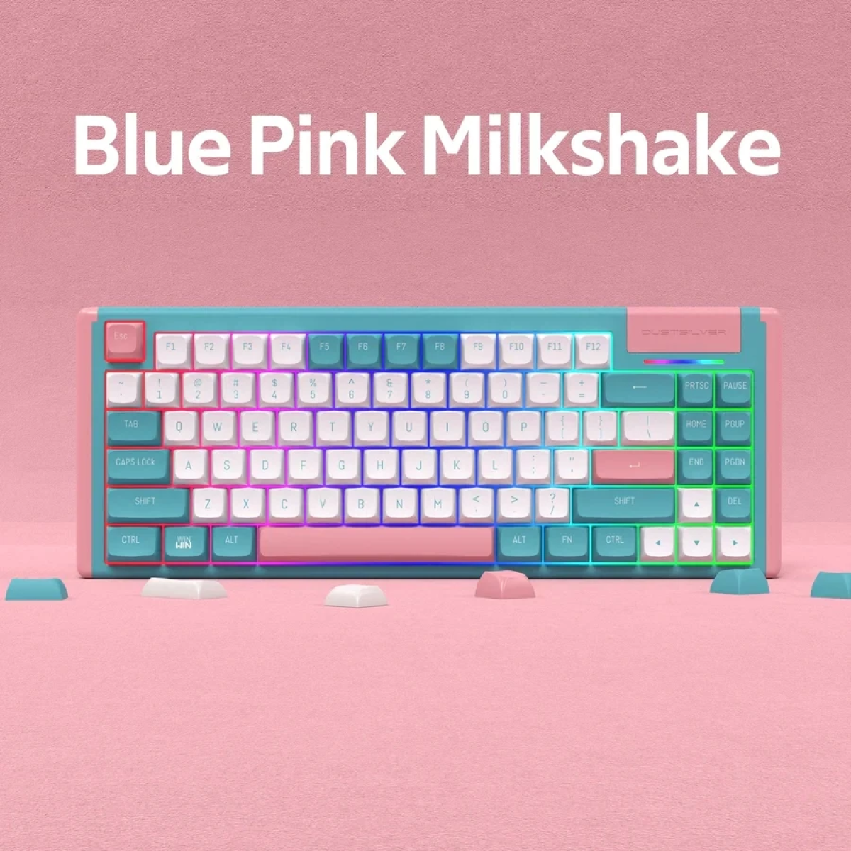 Klaviatūra Dustsilver K84 (MILKSHAKE) - Image 2