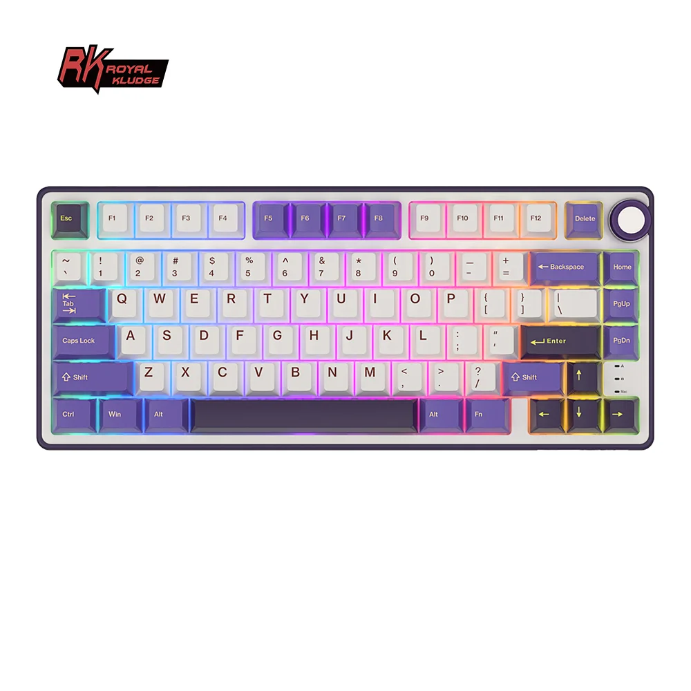 Klaviatūra Royal Kludge R75 (Blackberry)-klaviaturos.shop