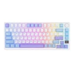 Klaviatūra Royal Kludge RK M75 (Taro Milk)