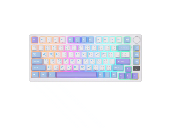 Keyboard Royal Kludge RK M75 (Taro Milk)
