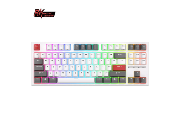 Royal Kludge RK R87 Keyboard (White)