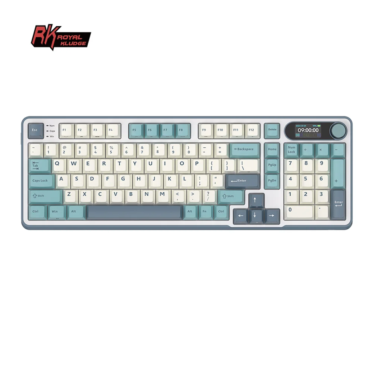 Klaviatūra Royal Kludge RK S98 (Light Could) - Vaizdas 3