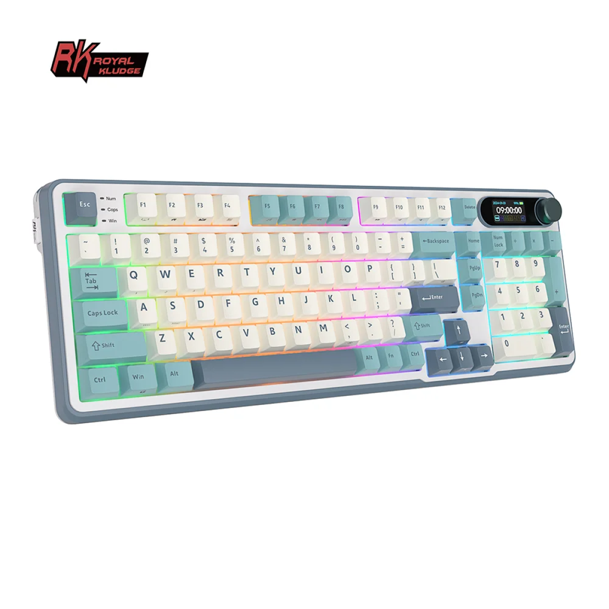 Klaviatūra Royal Kludge RK S98 (Light Could) - Vaizdas 4