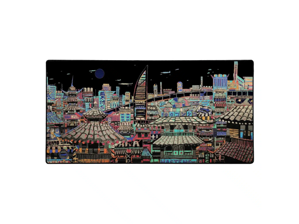 Mouse pad "LIT Mousepad" Ichiba (Night)