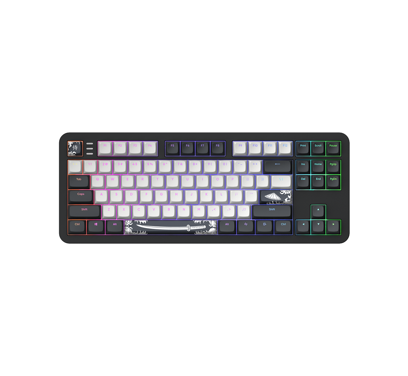 Klaviatūra Dark Project ALU87B (Bushido)-klaviaturos.shop-5