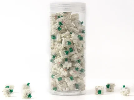 Klaviatūros switch'ai Keychron Gateron G Pro Green (110 vnt.)