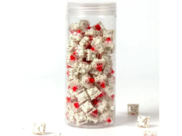 Keyboard switches Keychron Gateron G Pro Red (110 pcs.)