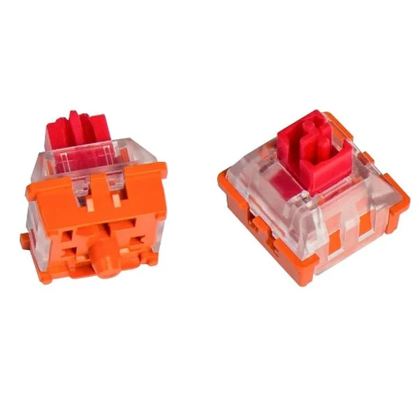 Klaviatūros switchai Keychron Lava Optical Red (87 vnt.)-klaviaturos.shop