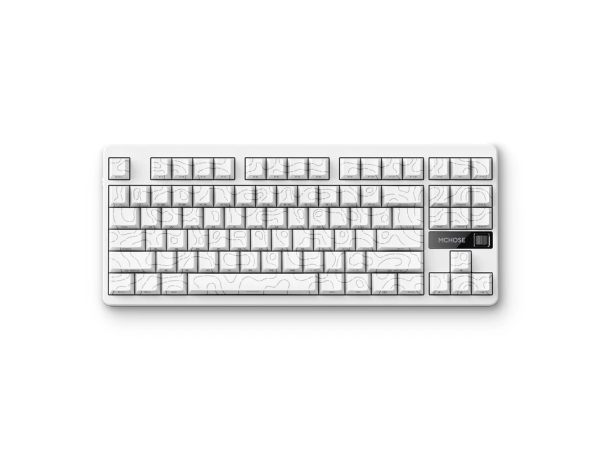 Keyboard MCHOSE G87 (White Topographic)