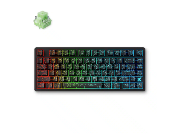 MCHOSE JET 75 Keyboard Magnetic Hall Effect (Black Topographic)