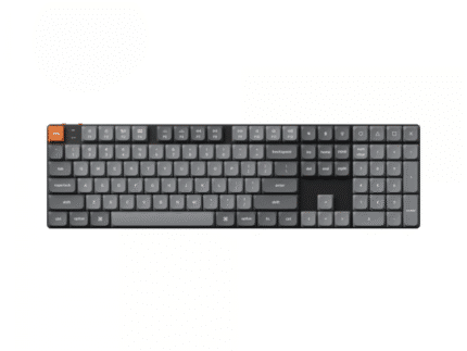 Žemo Profilio Klaviatūra Keychron K5 Max (Juoda)