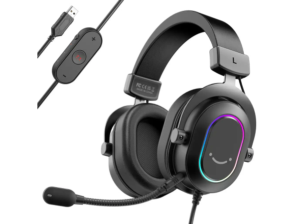 Gaming headphones Fifine H6 RGB (Black)