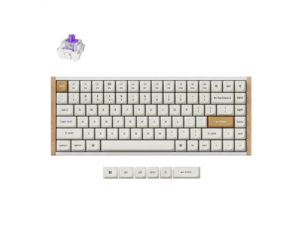 Keychron K2 Keyboard Magnetic Hall Effect (White)