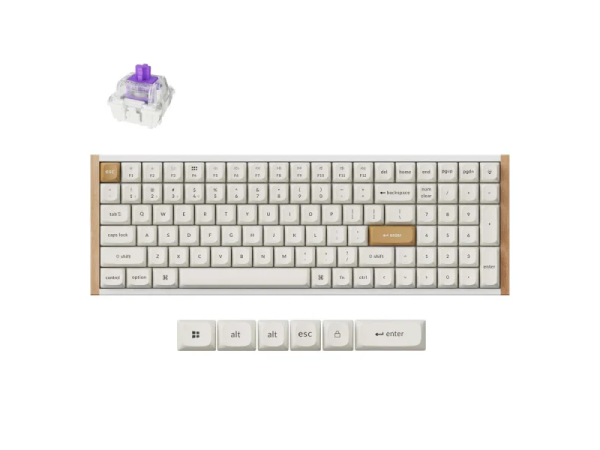 Keychron K4 Keyboard Magnetic Hall Effect (White)